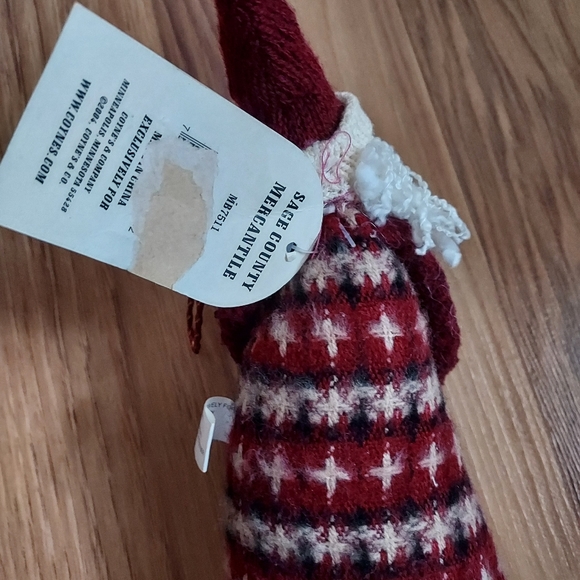 Country Santa Christmas At Sage County Mercantile 2004 Ornament With Tags Rustic - Picture 6 of 7